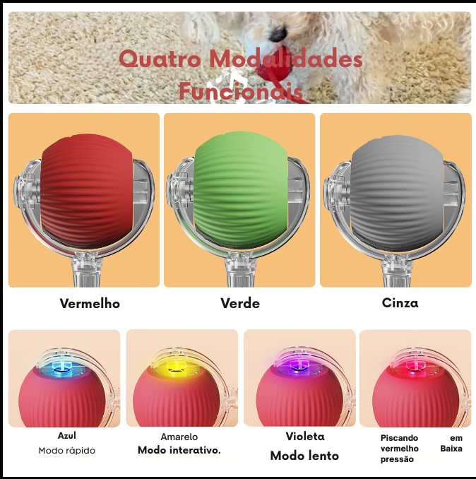 Gatosball, brinquedo interativo para animais de estimação