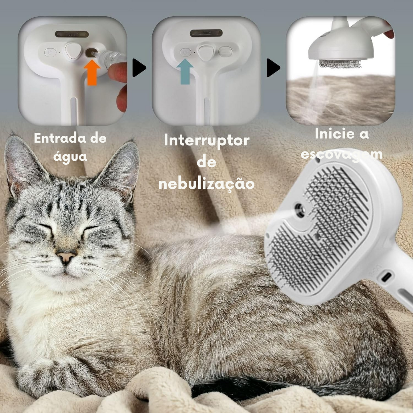 Tech-Massage Brush