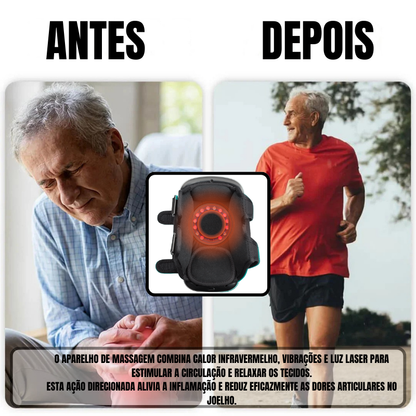 Aparelho de massagem infravermelho multiarticular