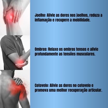 Aparelho de massagem infravermelho multiarticular