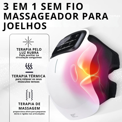 Aparelho de massagem infravermelho multiarticular