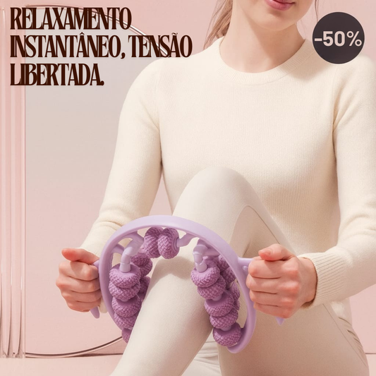 Rolo de massagem para pernas