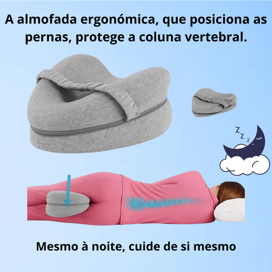 Almofada ergonómica para os joelhos